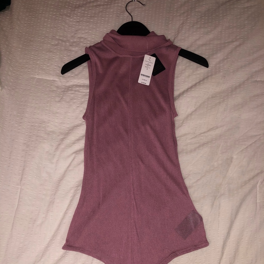 BEBE Sleeveless Bodysuit size SM